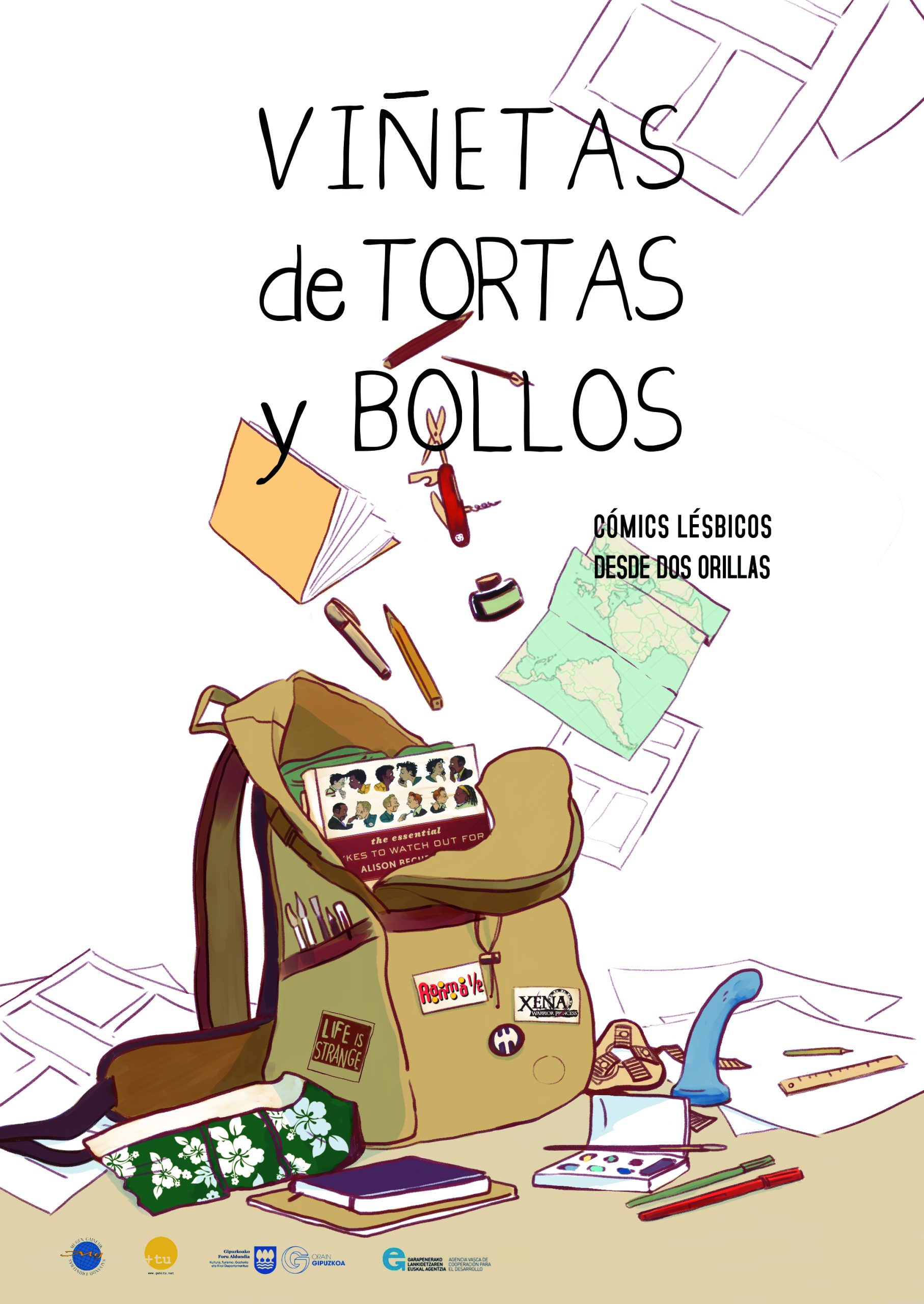 Comics lésbicos desde dos orillas