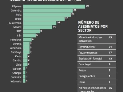 ¿Enemigos del estado?  Estudio sobre asesinato de medioambientalistas
