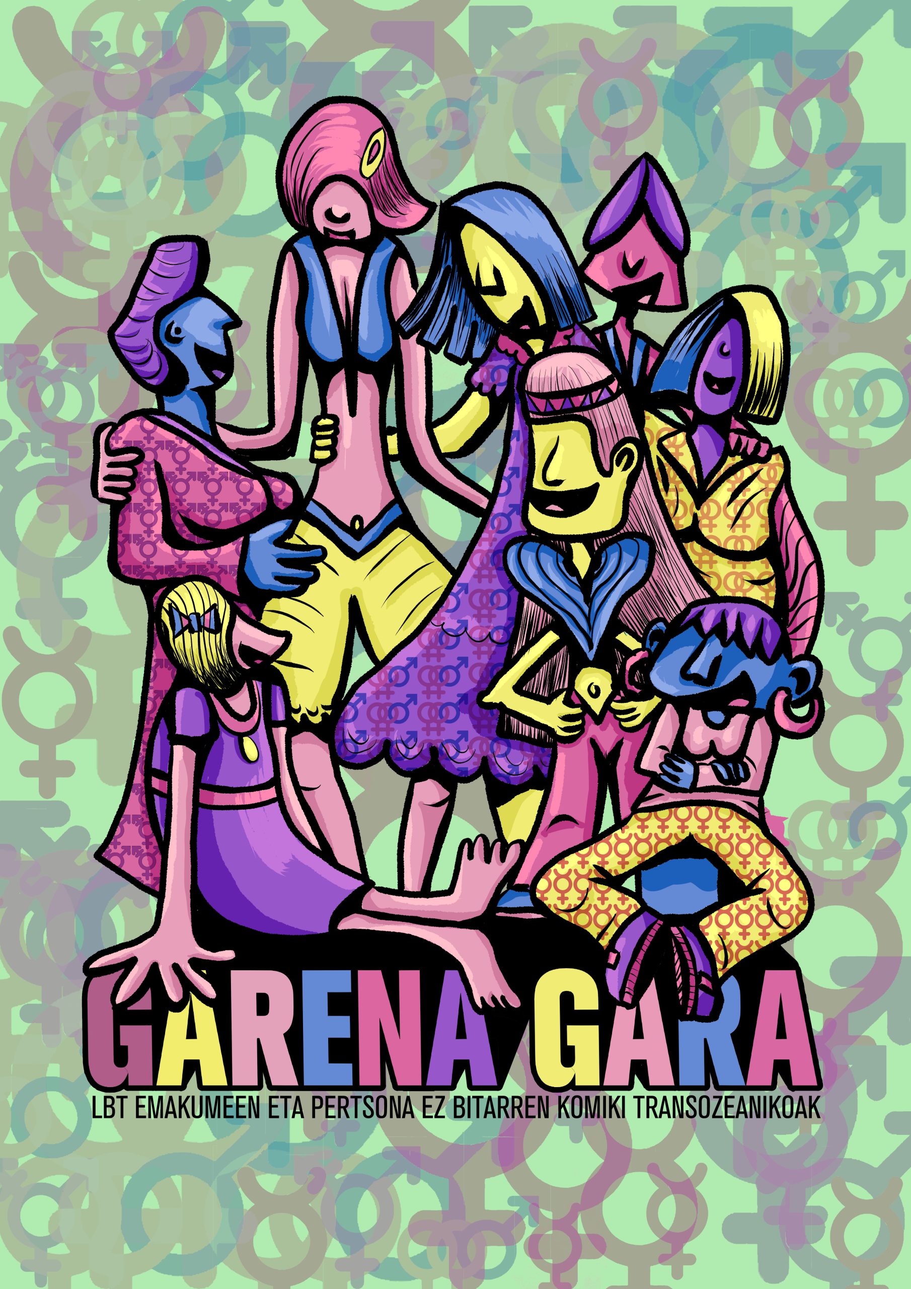 "Garena Gara" komikiaren argitalpena