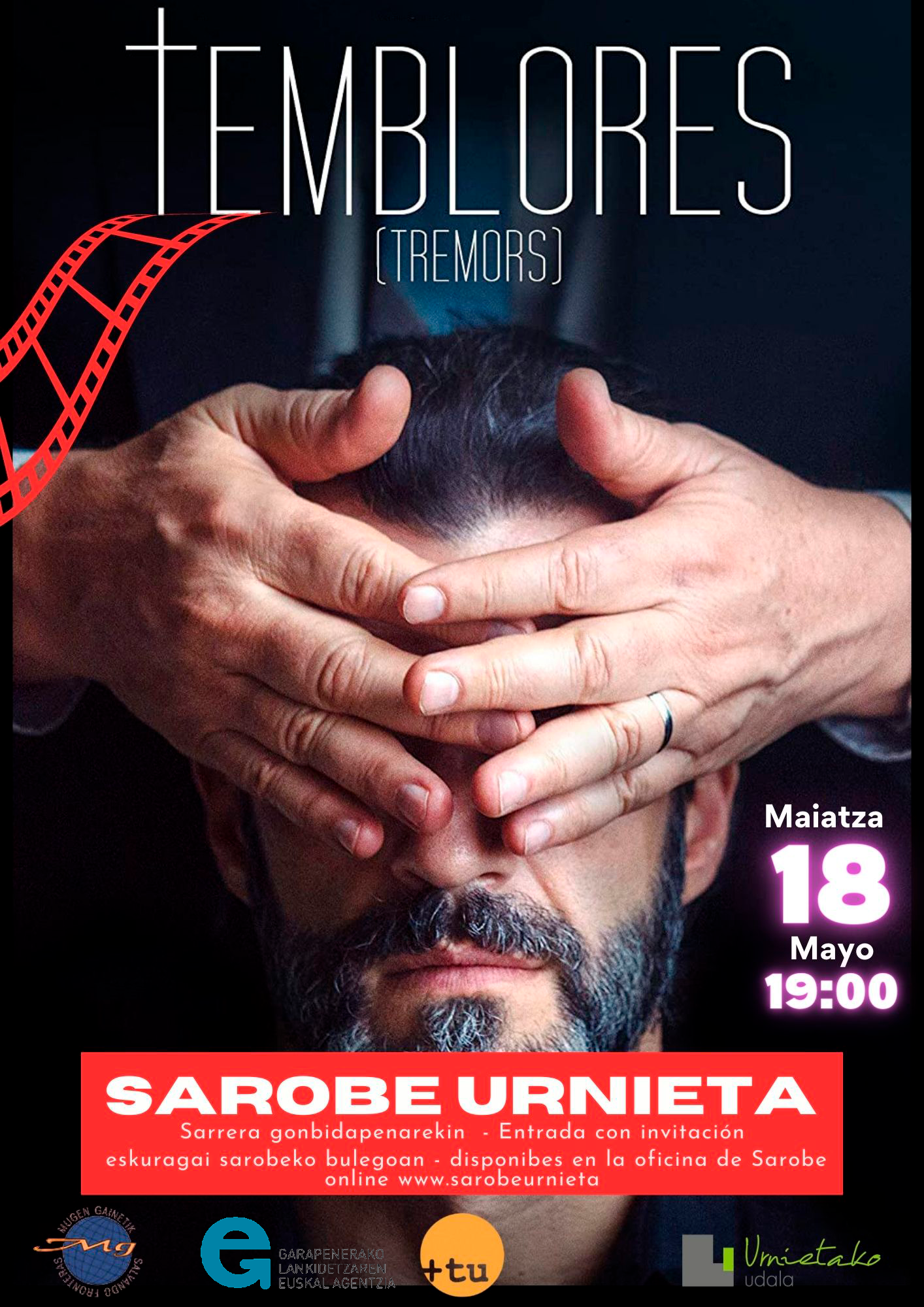 “Temblores” en URNIETA, 18 de mayo