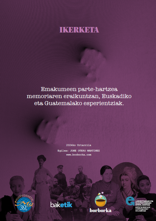 Emakumeen parte-hartzea memoriaren eraikuntzan, Euskadiko eta Guatemalako esperientziak