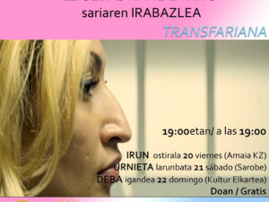 Proyección de Transfariana en: Irún, Urnieta y Deba