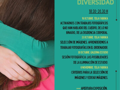 ✨ TALLER. La fotografía como expresión de la diversidad ✨
